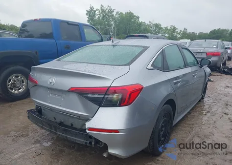 2024 Honda Civic Lx из США, поврежденный, VIN 2HGFE2F26RH510105